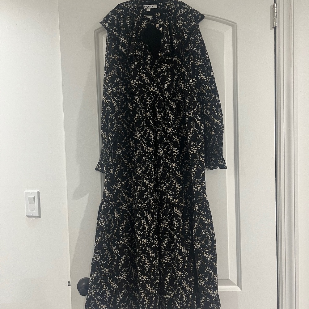 STORY girls floral midi dress